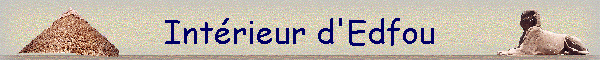 Int�rieur d'Edfou